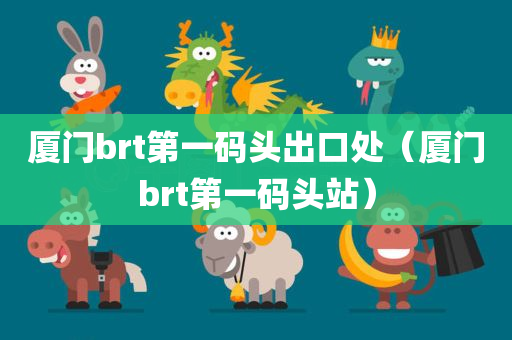 厦门brt第一码头出口处（厦门brt第一码头站）