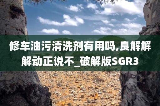 修车油污清洗剂有用吗,良解解解动正说不_破解版SGR3