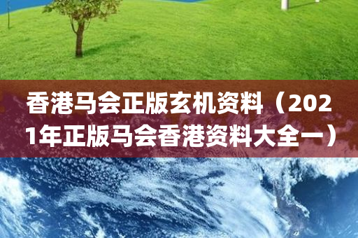 香港马会正版玄机资料（2021年正版马会香港资料大全一）