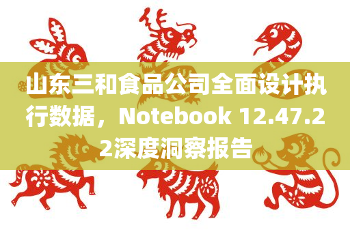 山东三和食品公司全面设计执行数据，Notebook 12.47.22深度洞察报告