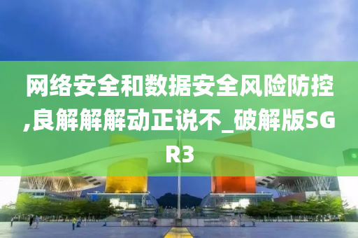 网络安全和数据安全风险防控,良解解解动正说不_破解版SGR3