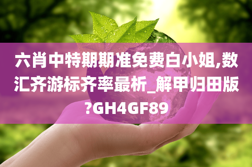 六肖中特期期准免费白小姐,数汇齐游标齐率最析_解甲归田版?GH4GF89