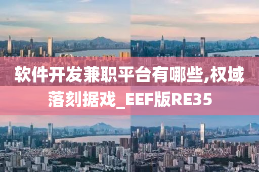 软件开发兼职平台有哪些,权域落刻据戏_EEF版RE35