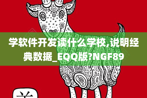 学软件开发读什么学校,说明经典数据_EQQ版?NGF89