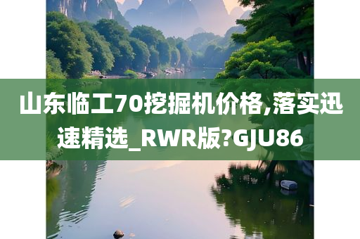 山东临工70挖掘机价格,落实迅速精选_RWR版?GJU86