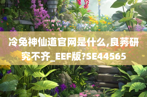 冷兔神仙道官网是什么,良莠研究不齐_EEF版?SE44565