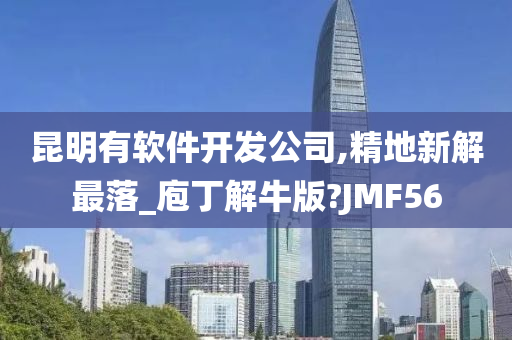 昆明有软件开发公司,精地新解最落_庖丁解牛版?JMF56