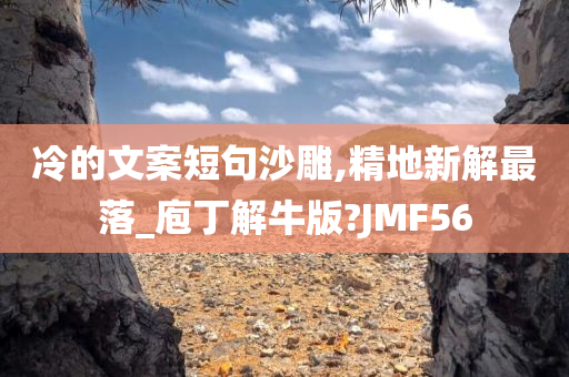 冷的文案短句沙雕,精地新解最落_庖丁解牛版?JMF56