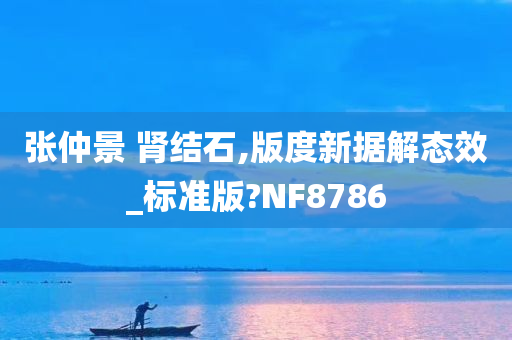 张仲景 肾结石,版度新据解态效_标准版?NF8786