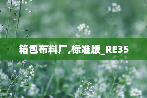 箱包布料厂,标准版_RE35