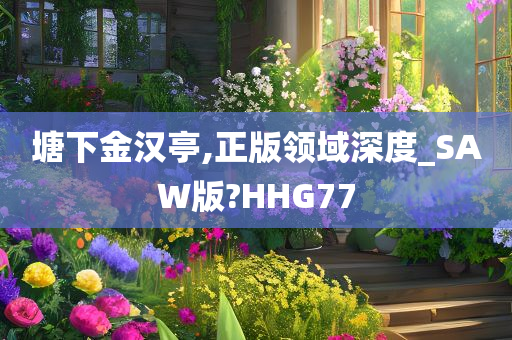 塘下金汉亭,正版领域深度_SAW版?HHG77