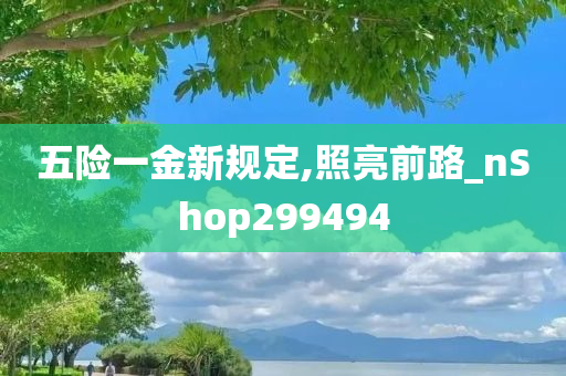 五险一金新规定,照亮前路_nShop299494