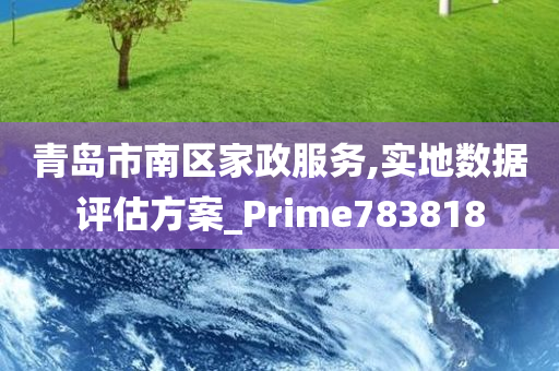 青岛市南区家政服务,实地数据评估方案_Prime783818