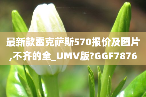 最新款雷克萨斯570报价及图片,不齐的全_UMV版?GGF7876