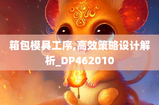 箱包模具工序,高效策略设计解析_DP462010