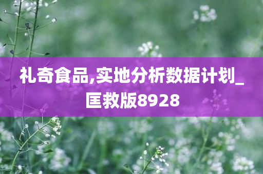 礼奇食品,实地分析数据计划_匡救版8928