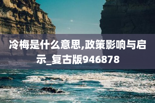 冷梅是什么意思,政策影响与启示_复古版946878