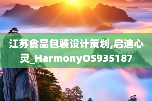 江苏食品包装设计策划,启迪心灵_HarmonyOS935187