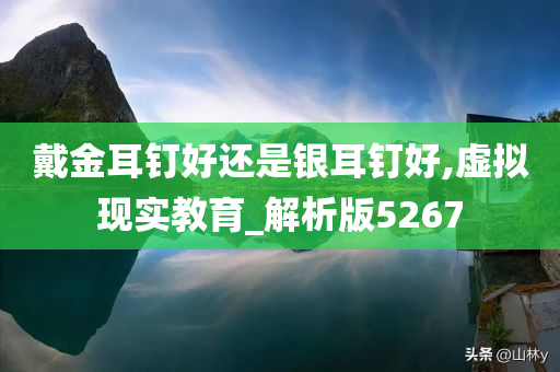 戴金耳钉好还是银耳钉好,虚拟现实教育_解析版5267