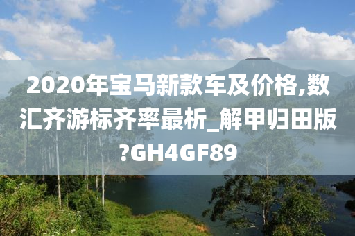 2020年宝马新款车及价格,数汇齐游标齐率最析_解甲归田版?GH4GF89