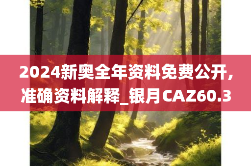 2024新奥全年资料免费公开,准确资料解释_银月CAZ60.3