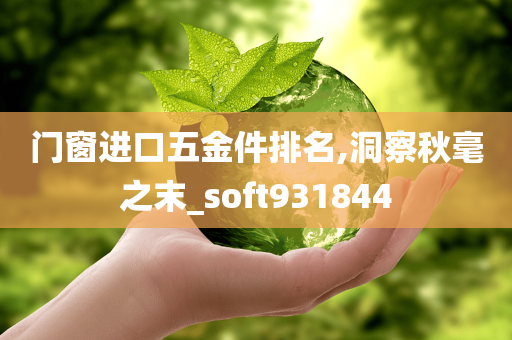 门窗进口五金件排名,洞察秋毫之末_soft931844