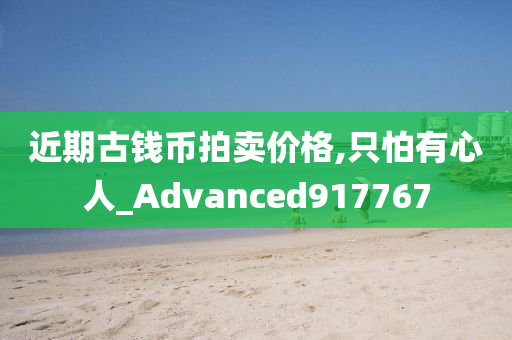 近期古钱币拍卖价格,只怕有心人_Advanced917767