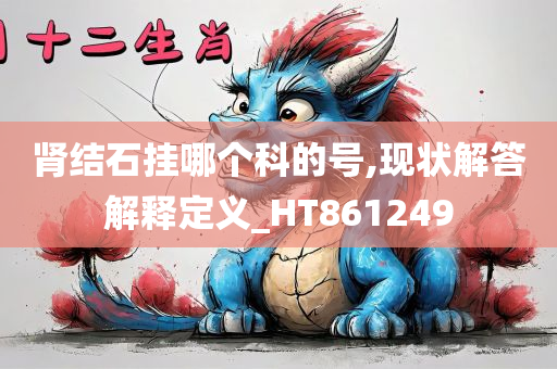 肾结石挂哪个科的号,现状解答解释定义_HT861249