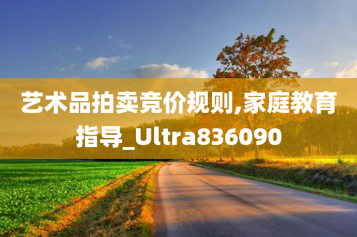 艺术品拍卖竞价规则,家庭教育指导_Ultra836090