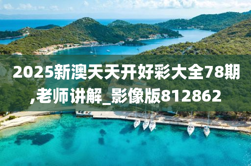 2025新澳天天开好彩大全78期,老师讲解_影像版812862