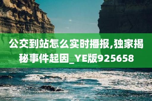 公交到站怎么实时播报,独家揭秘事件起因_YE版925658