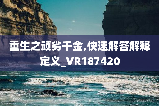 重生之顽劣千金,快速解答解释定义_VR187420