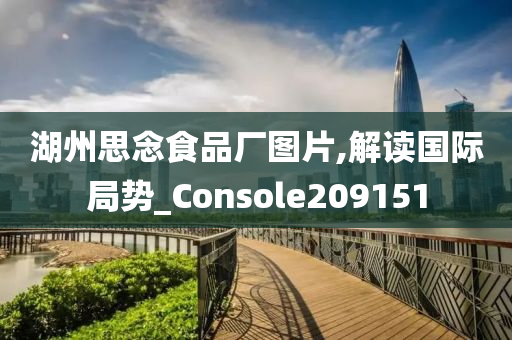 湖州思念食品厂图片,解读国际局势_Console209151