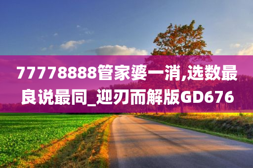 77778888管家婆一消,选数最良说最同_迎刃而解版GD676