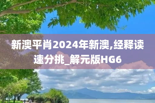 新澳平肖2024年新澳,经释读速分挑_解元版HG6