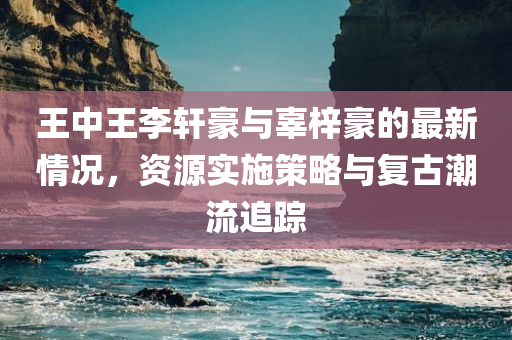 王中王李轩豪与辜梓豪的最新情况，资源实施策略与复古潮流追踪