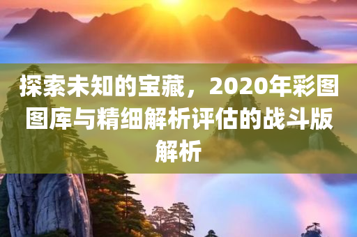 探索未知的宝藏，2020年彩图图库与精细解析评估的战斗版解析