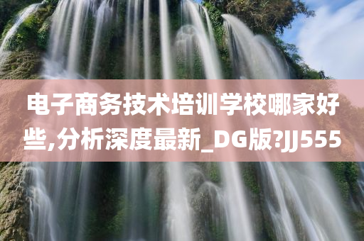 电子商务技术培训学校哪家好些,分析深度最新_DG版?JJ555