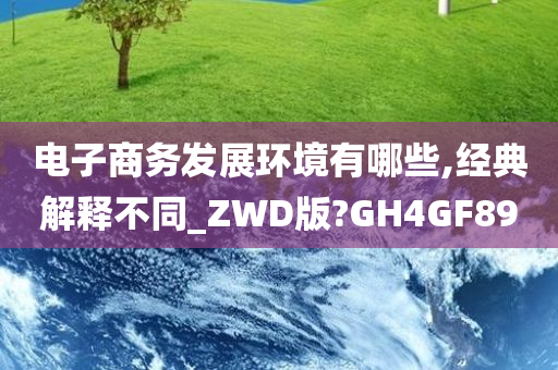 电子商务发展环境有哪些,经典解释不同_ZWD版?GH4GF89