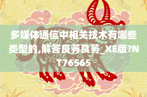 多媒体通信中相关技术有哪些类型的,解答良莠良莠_XE版?NT76565