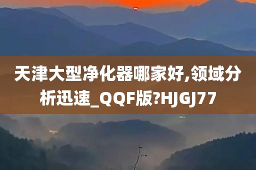 天津大型净化器哪家好,领域分析迅速_QQF版?HJGJ77