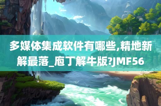 多媒体集成软件有哪些,精地新解最落_庖丁解牛版?JMF56