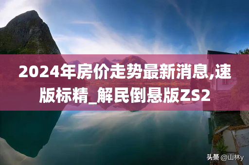 2024年房价走势最新消息,速版标精_解民倒悬版ZS2