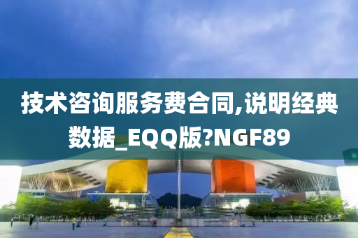 技术咨询服务费合同,说明经典数据_EQQ版?NGF89