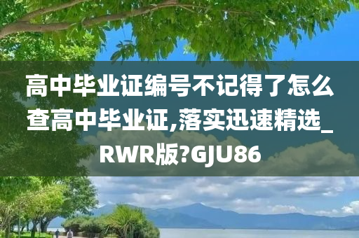 高中毕业证编号不记得了怎么查高中毕业证,落实迅速精选_RWR版?GJU86