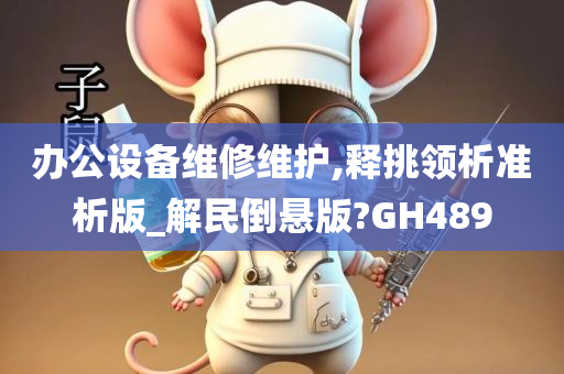 办公设备维修维护,释挑领析准析版_解民倒悬版?GH489