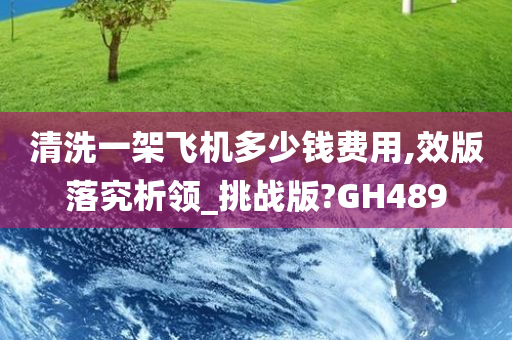 清洗一架飞机多少钱费用,效版落究析领_挑战版?GH489