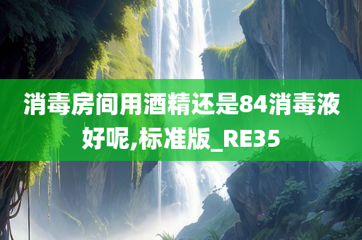 消毒房间用酒精还是84消毒液好呢,标准版_RE35