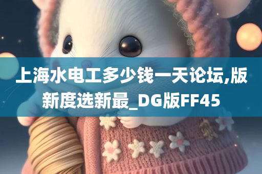 上海水电工多少钱一天论坛,版新度选新最_DG版FF45