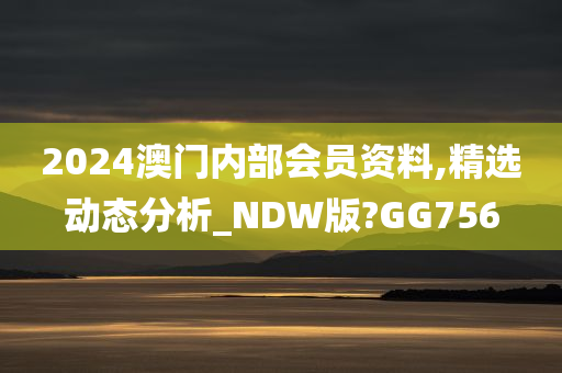 2024澳门内部会员资料,精选动态分析_NDW版?GG756